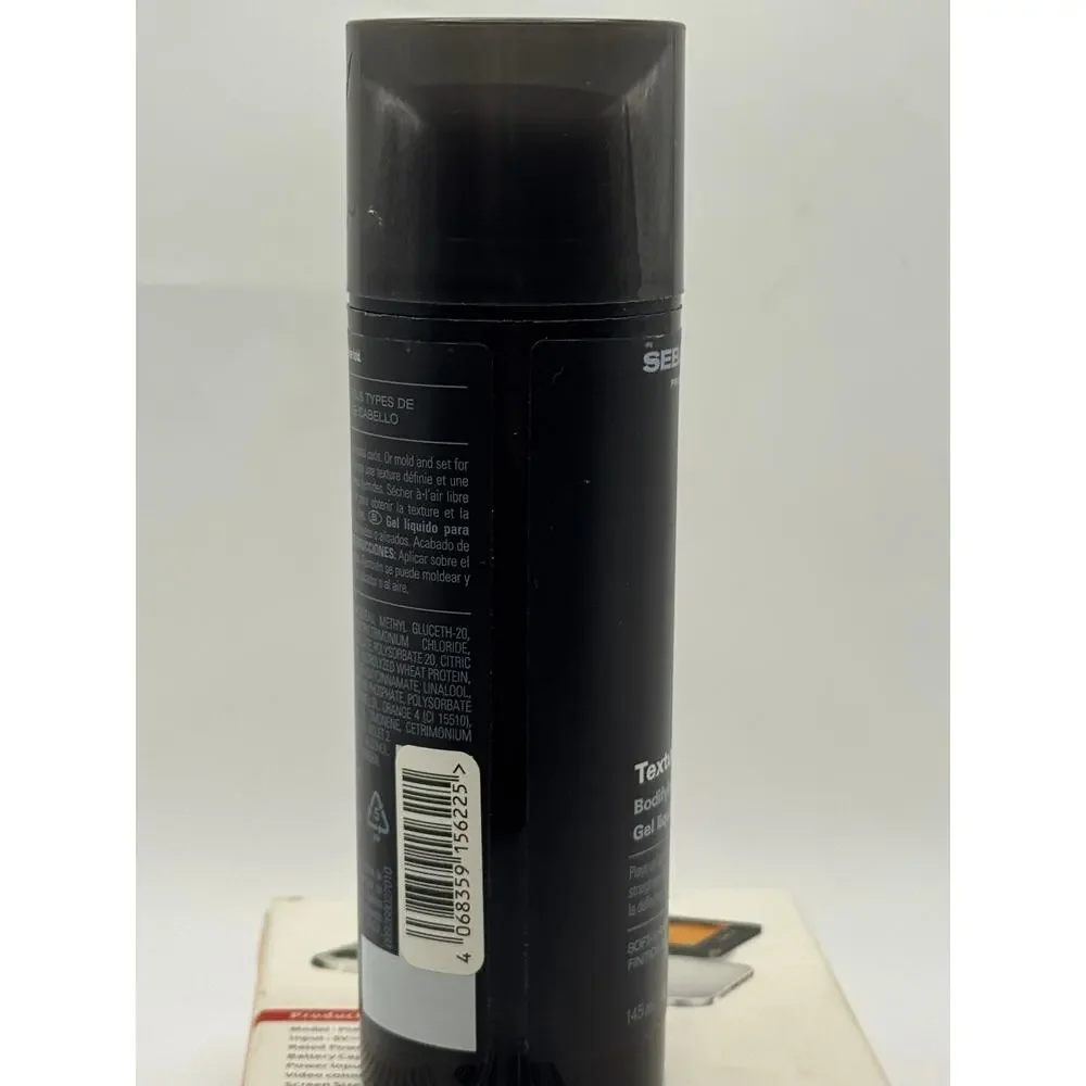 Sebastian Professional Texturizer Bodifying Liquid Gel 4.9 FL Oz / 145 mL NWOB